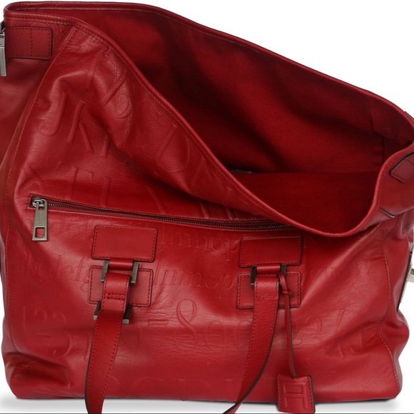 Assouline Handbags - Assouline Red Didot Bag